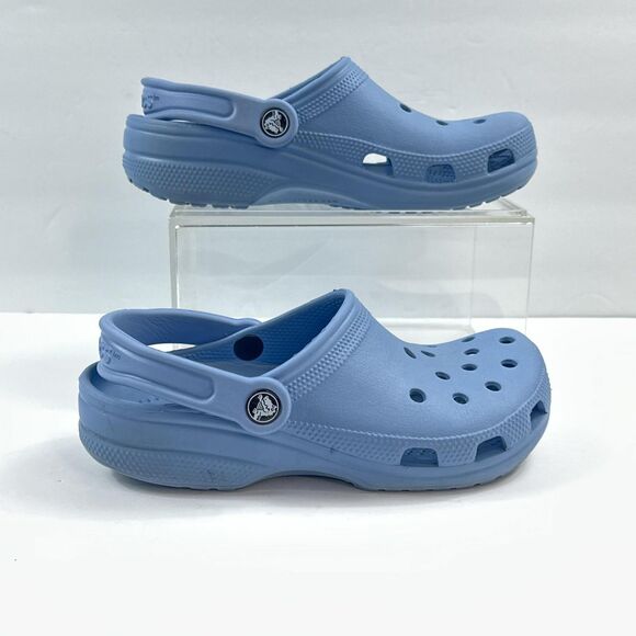 Crocs Classic Clog Shoes Womens Size 6 Mens 4 Light Blue Slip On Comfort - Picture 2 of 11
